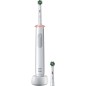 Oral-B PRO 3 3000 Cross Action White Edition Tandbørste Hvid Oral-B PRO 3 3000 Cross Action White Edition Tandbørste Hvid